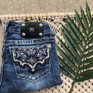 Miss Me Cropped Jeans Size 26